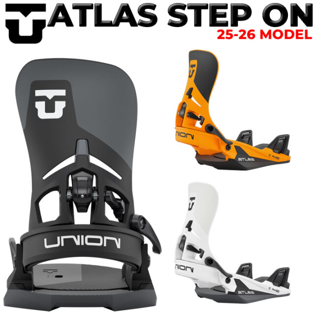 予約商品] 25-26 UNION ビンディング ATLAS STEP ON ユニオン アトラス 