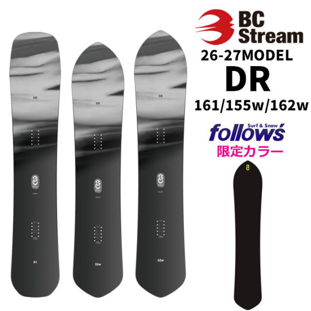 スノーボード　bcstream　bcstream DR61 ビーシーストリーム BC STREAM スノーボード板 DR 【2025-2026 モデル