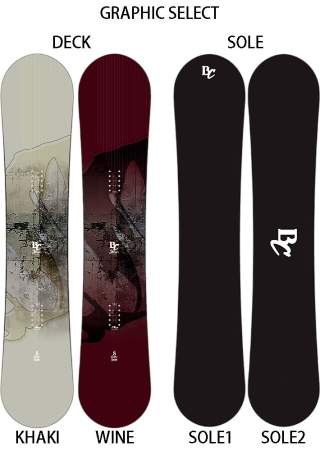 受注生産受付] 26-27 ビーシーストリーム BC Stream SNOWBOARDS