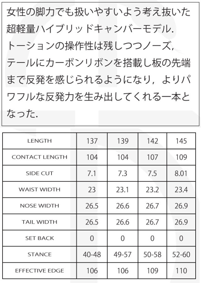 予約商品] 26-27 クロージャ スノーボード CROOJA HONET ホーネット