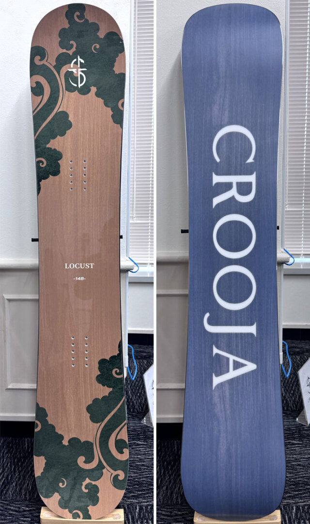 【さくりゃんぼ】clooja locust スノーボード 148cm 22-23 CROOJA(クロージャ)・LOCUST [148cm,151cm,154cm] ≪商品一覧