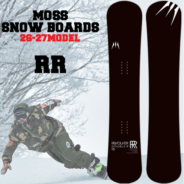 予約商品] 26-27 MOSS モス REVOLVER RR リボルバー ダブルアール 