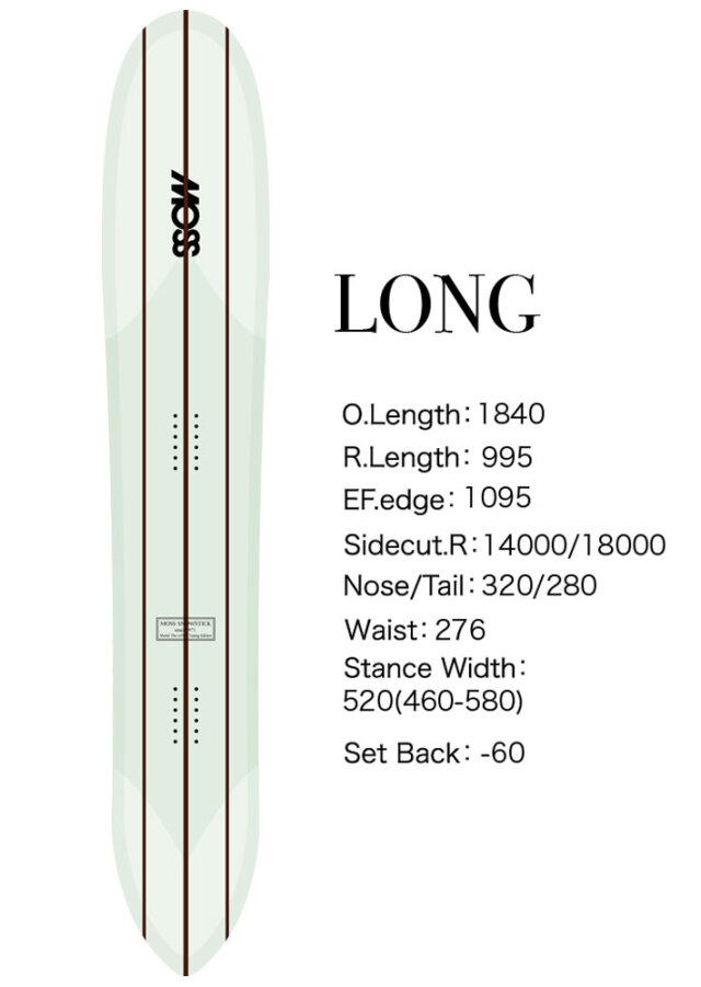 スノーボード/モロー/NAKED ２枚/板のみ値下しました 楽天市場】[予約商品] 26-27 MOSS SNOWSTICK パウダーボード U4 モス