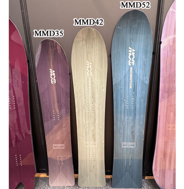 予約商品] 26-27 MOSS SNOWSTICK パウダーボード MMD42 モス スノー