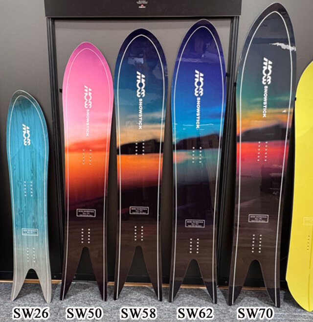 予約商品] 26-27 MOSS SNOWSTICK パウダーボード SW26 モス スノー 