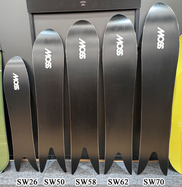 予約商品] 26-27 MOSS SNOWSTICK パウダーボード SW62 モス スノー 