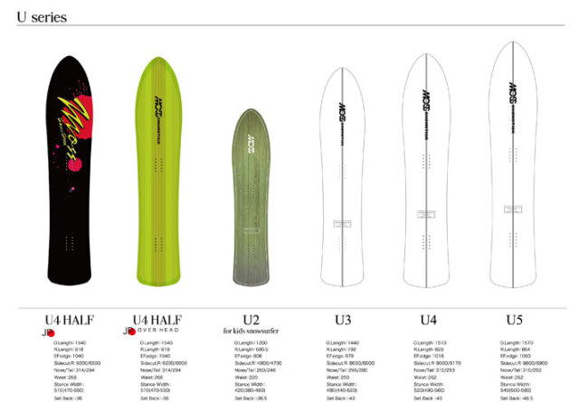 予約商品] 26-27 モス スノースティック MOSS SNOWSTICK U3 144cm