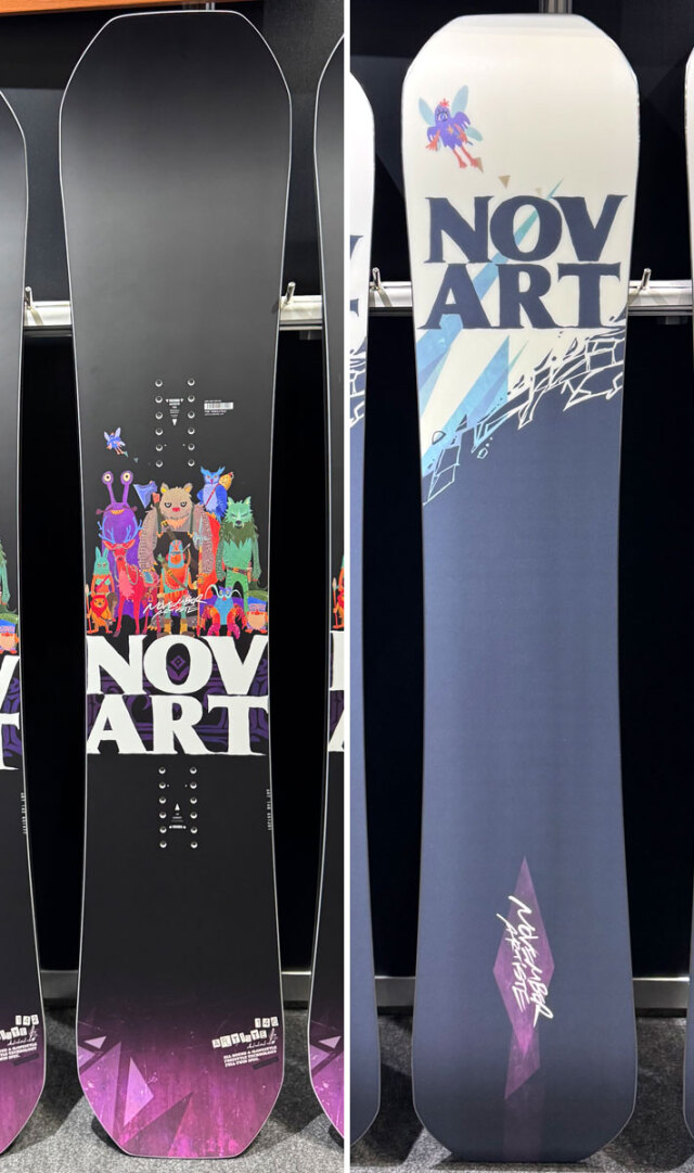 予約商品] 26-27 NOVEMBER ノベンバー スノーボード SNOWBOARD ARTISTE