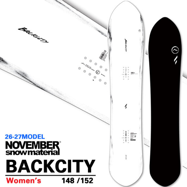 予約商品] 26-27 NOVEMBER ノベンバー スノーボード SNOWBOARD