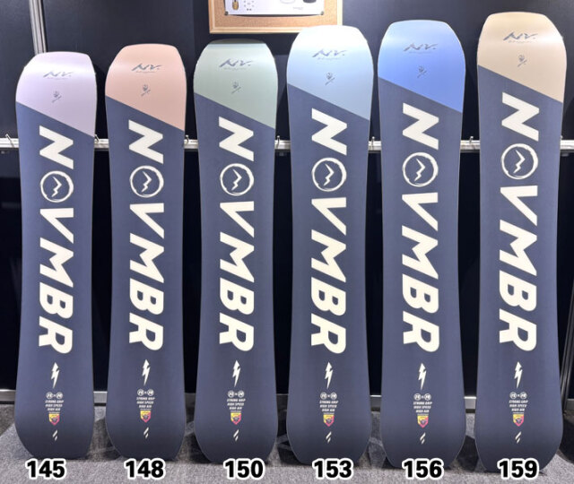 予約商品] 26-27 NOVEMBER ノベンバー スノーボード SNOWBOARD