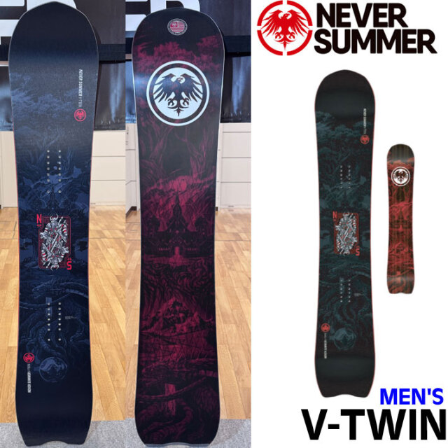 予約商品] 26-27 NEVER SUMMER スノーボード ネバーサマー MEN'S V