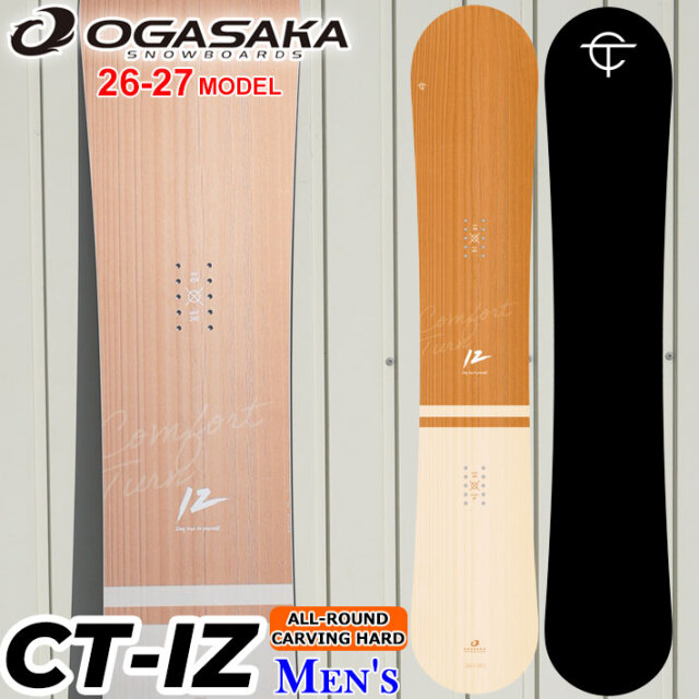 予約商品] 26-27 OGASAKA スノーボード オガサカ CT-IZ シーティ