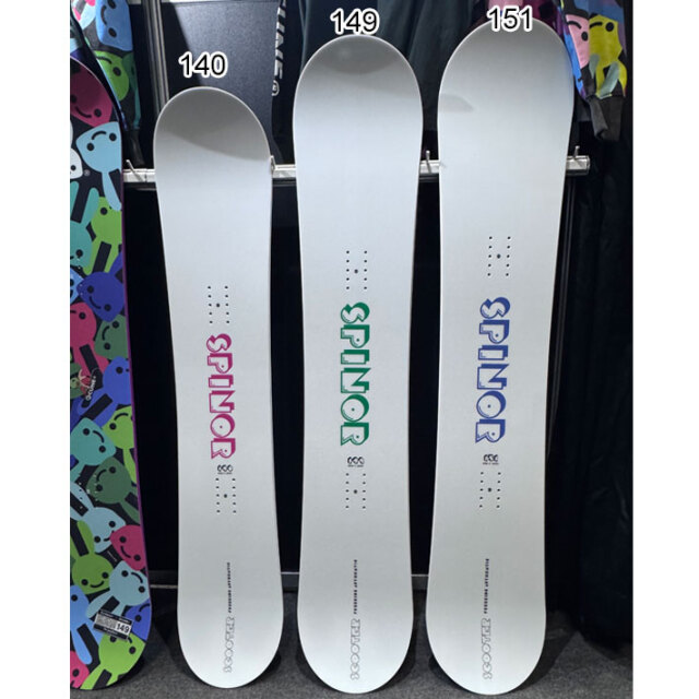 22-23 SCOOTER SPINOR（スクーター スピナー）149cm 予約商品] 26-27 スクーター スノーボード SCOOTER SPINOR スピナー