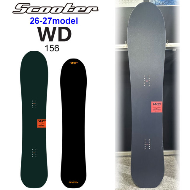 予約商品] 26-27 スクーター スノーボード SCOOTER WD ダブルディー