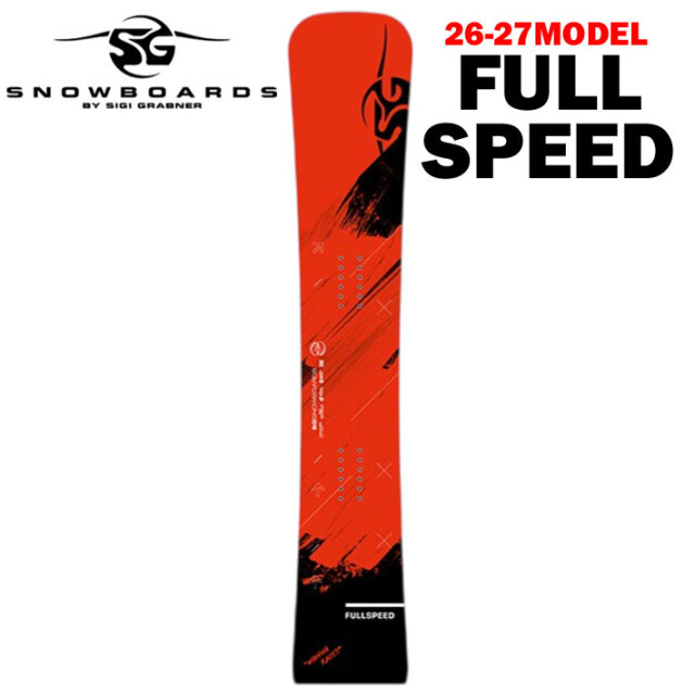 予約商品] 26-27 SG スノーボード エスジー SNOWBOARDS FULL SPEED