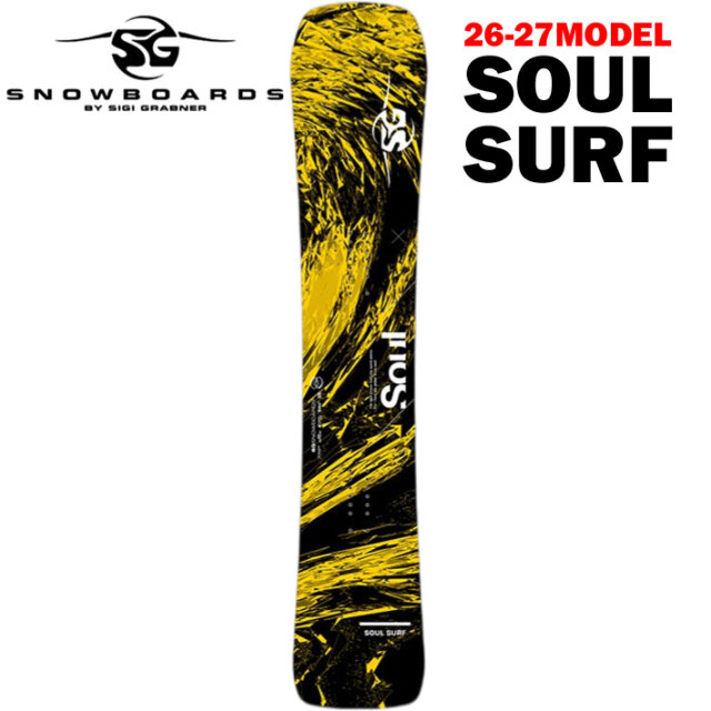 予約商品] 26-27 SG スノーボード エスジー SNOWBOARDS SOUL SURF