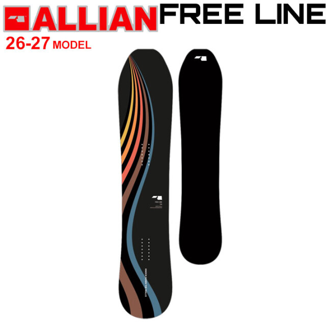 予約商品] 26-27 ALLIAN スノーボード アライアン FREE LINE フリー