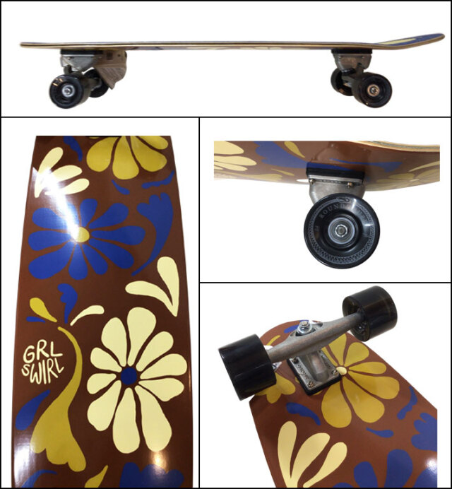 訳あり品] CARVER カーバー スケートボード 38インチ LONGSWIRL [CX