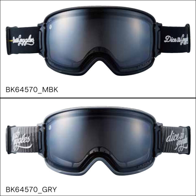 予約商品] 26-27 DICE GOGGLES ゴーグル ダイス BANK バンク BK64570