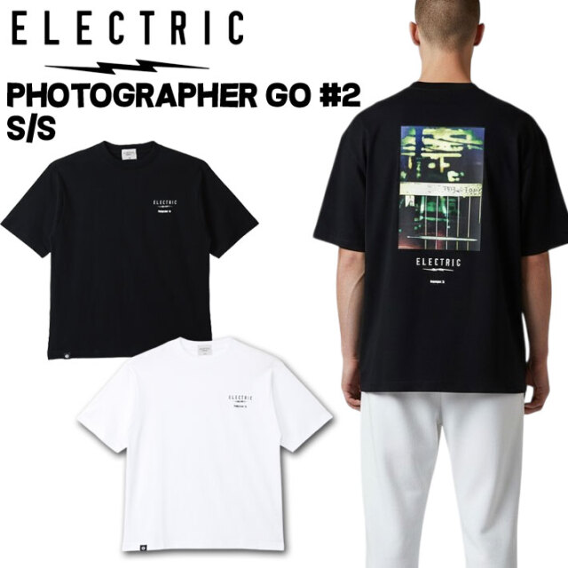 26 メンズ 半袖 カットソー Tシャツ [E26ST02] ELECTRIC PHOTOGRAPHER