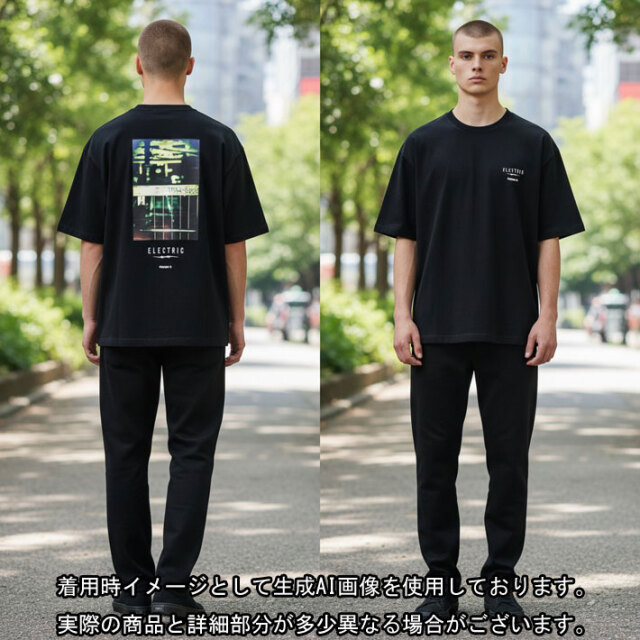 26 メンズ 半袖 カットソー Tシャツ [E26ST02] ELECTRIC PHOTOGRAPHER