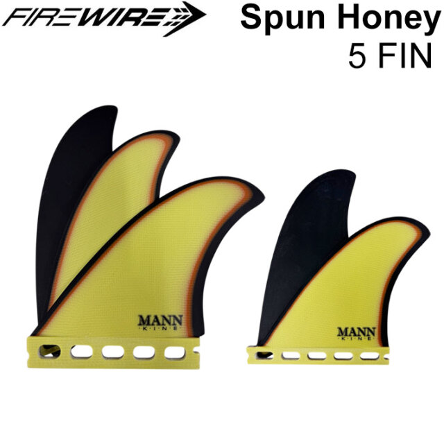 FIREWIRE SPUN HONEY 5FIN SET サーフィン フィン ファイヤーワイヤー