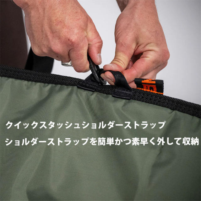 26 サーフボード ハードケース 6'0” FCS GO-Light Classic Cover