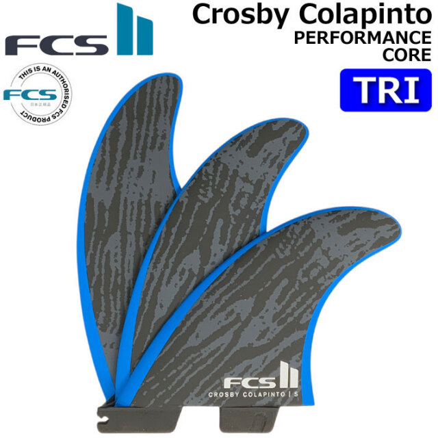 FCS2 FIN エフシーエス2 フィン トライフィン CC PC TRI [Black／Blue