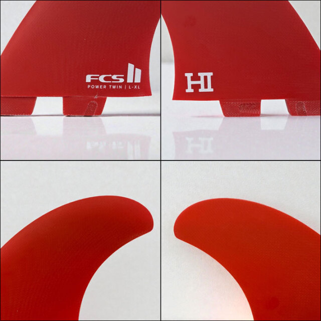 FCS2 FIN フィン HARLEY INGLEDY HIBT TWIN PG FIN [RED] エフシーエス