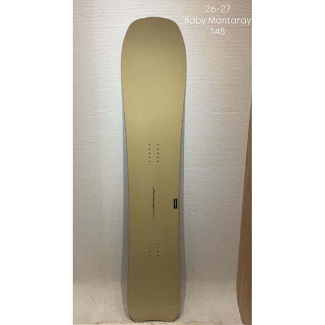 予約商品] 26-27 GENTEMSTICK ゲンテンスティック BABY MANTARAY 148cm