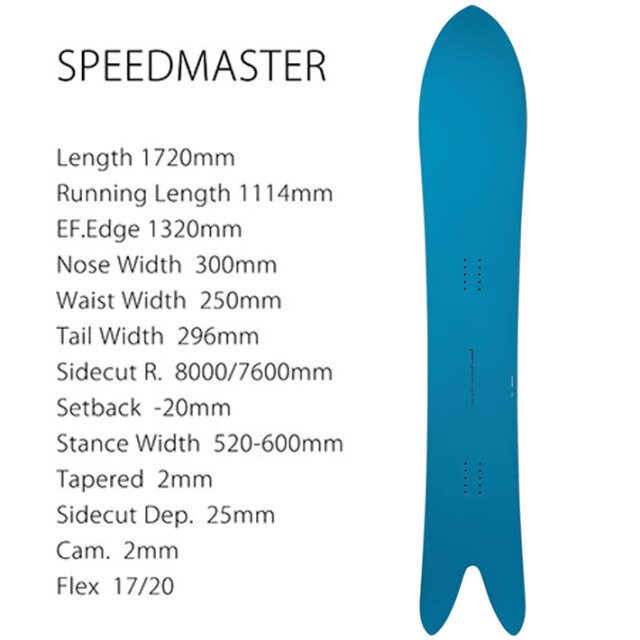 予約商品] 26-27 GENTEMSTICK ゲンテンスティック SPEED MASTER 172cm 