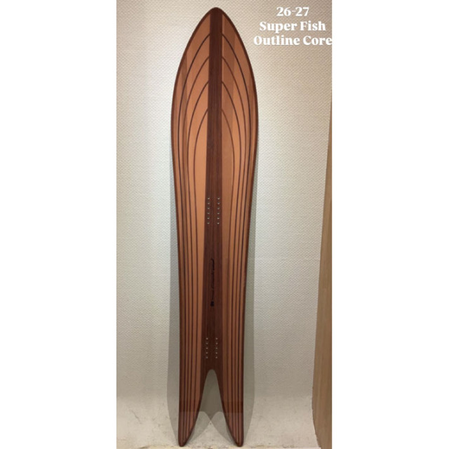 予約商品] 26-27 GENTEMSTICK ゲンテンスティック SUPER FISH OUTLINE