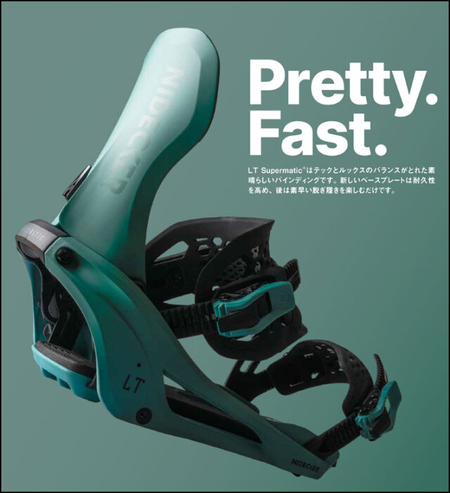 予約商品] 26-27 NIDECKER ナイデッカー ビンディング LT Supermatic 