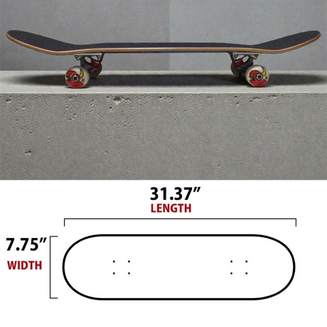 トイマシーン スケートボード コンプリート TOY MACHINE MONSTER FLEX