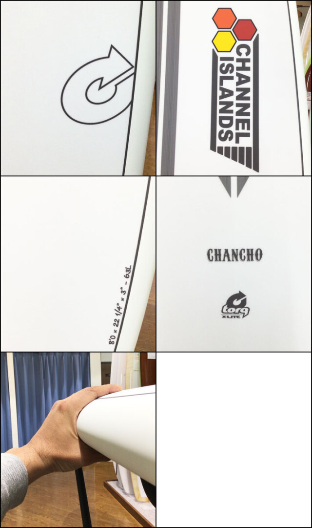 2026 torq surfboard トルク サーフボード X-LITE CHANCHO 8'0 [White