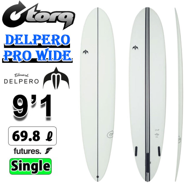 2026 torq surfboard トルク サーフボード DELPERO PRO WIDE 9'1