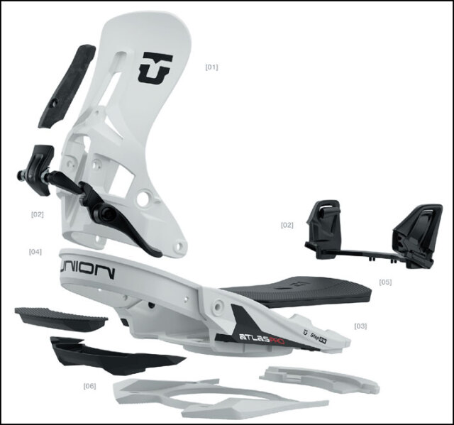 予約商品] NEWモデル 26-27 UNION ビンディング ATLAS PRO STEP ON