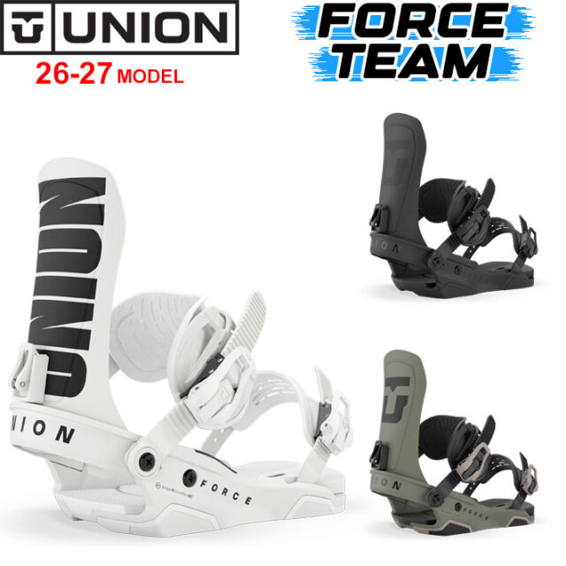 予約商品] 26-27 UNION ビンディング FORCE TEAM フォース チーム 