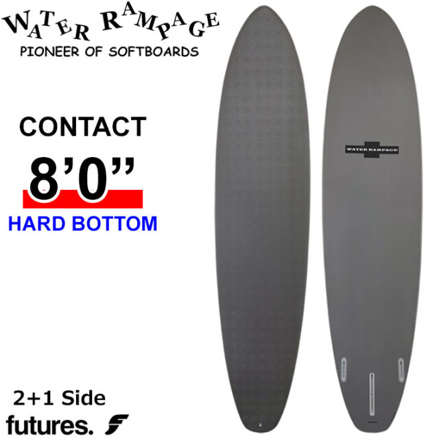 2026 WATER RAMPAGE ソフトボード ウォーターランページ CONTACT 8'0