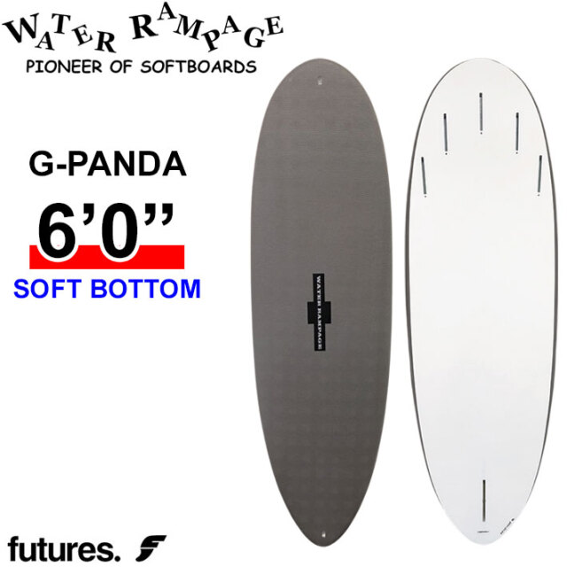 2026 WATER RAMPAGE ソフトボード ウォーターランページ G-PANDA 6'0