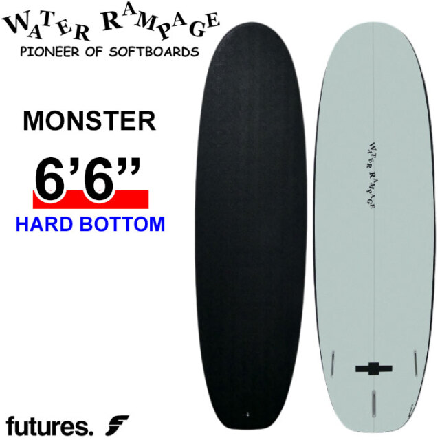 2026 WATER RAMPAGE ソフトボード ウォーターランページ MONSTER 6'6