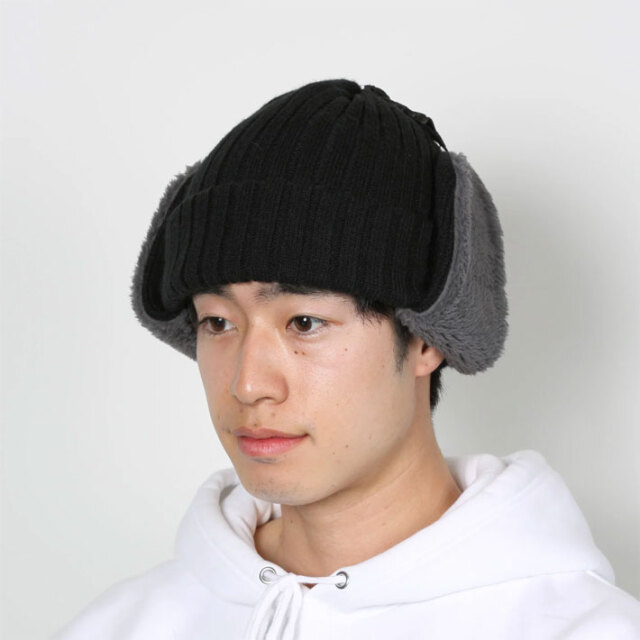 25-26 eb's リブフラップ 4500427 RIB FLAP エビス 耳付きキャップ