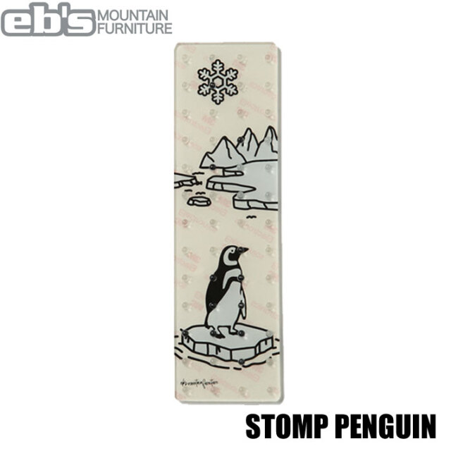 25-26 eb's エビス スノーボード デッキパッド 4500503 STOMP PENGUIN