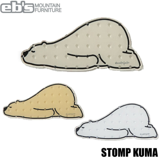 25-26 eb's エビス スノーボード デッキパッド 4500508 STOMP KUMA