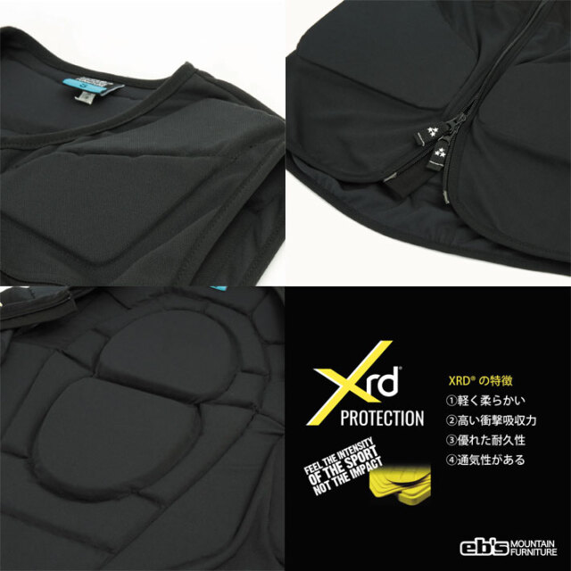予約商品] 25-26 eb's キッズ用 ベスト型 ボディプロテクター