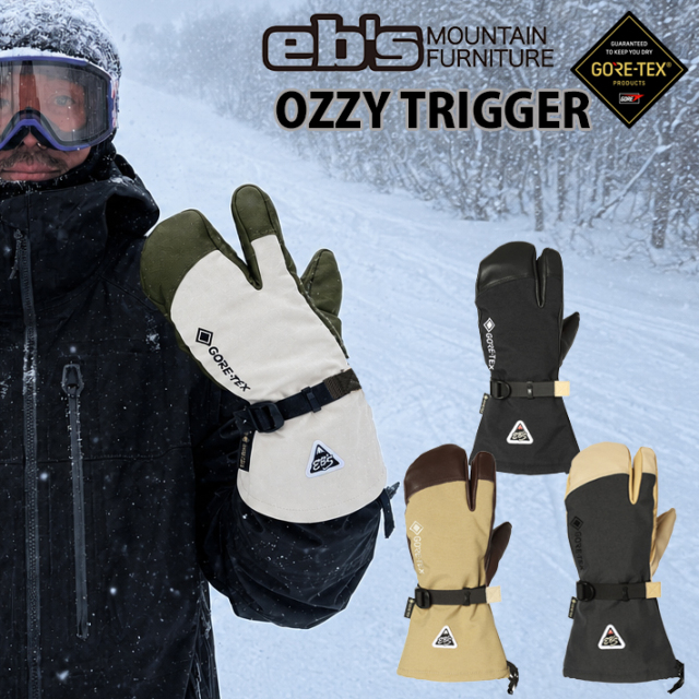 予約] 26-27 eb's スノーボード ミトングローブ OZZY TRIGGER 4600012