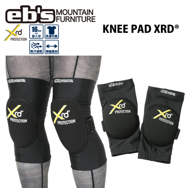 予約商品] 26-27 eb's エビス スノーボード ひざ用 プロテクター KNEE