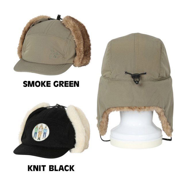 予約商品] 26-27 eb's ファーキャップ 4600423 FUR CAP エビス 耳当て