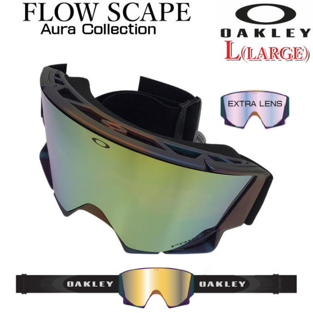 26-27 限定モデル オークリー ゴーグル OAKLEY FLOW SCAPE L oo7145A 