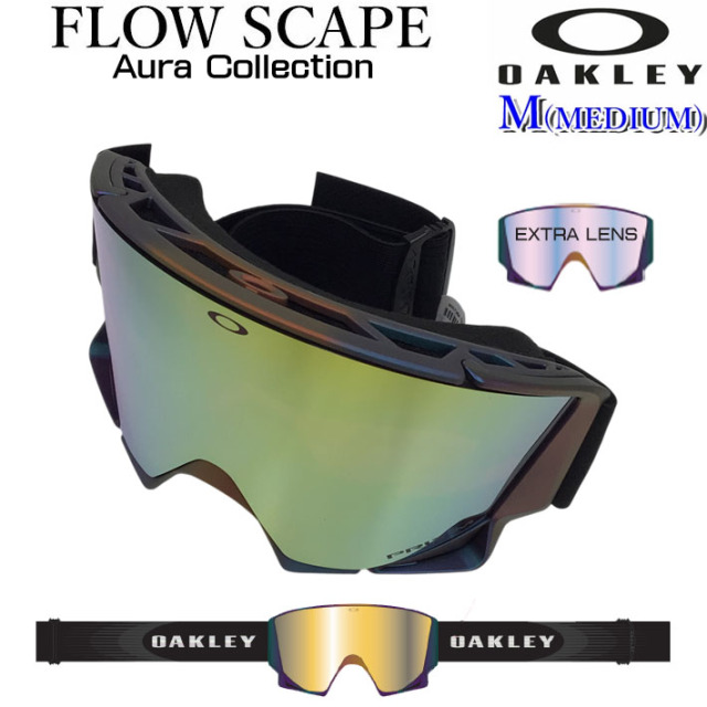 26-27 限定モデル オークリー ゴーグル OAKLEY FLOW SCAPE M oo7147A